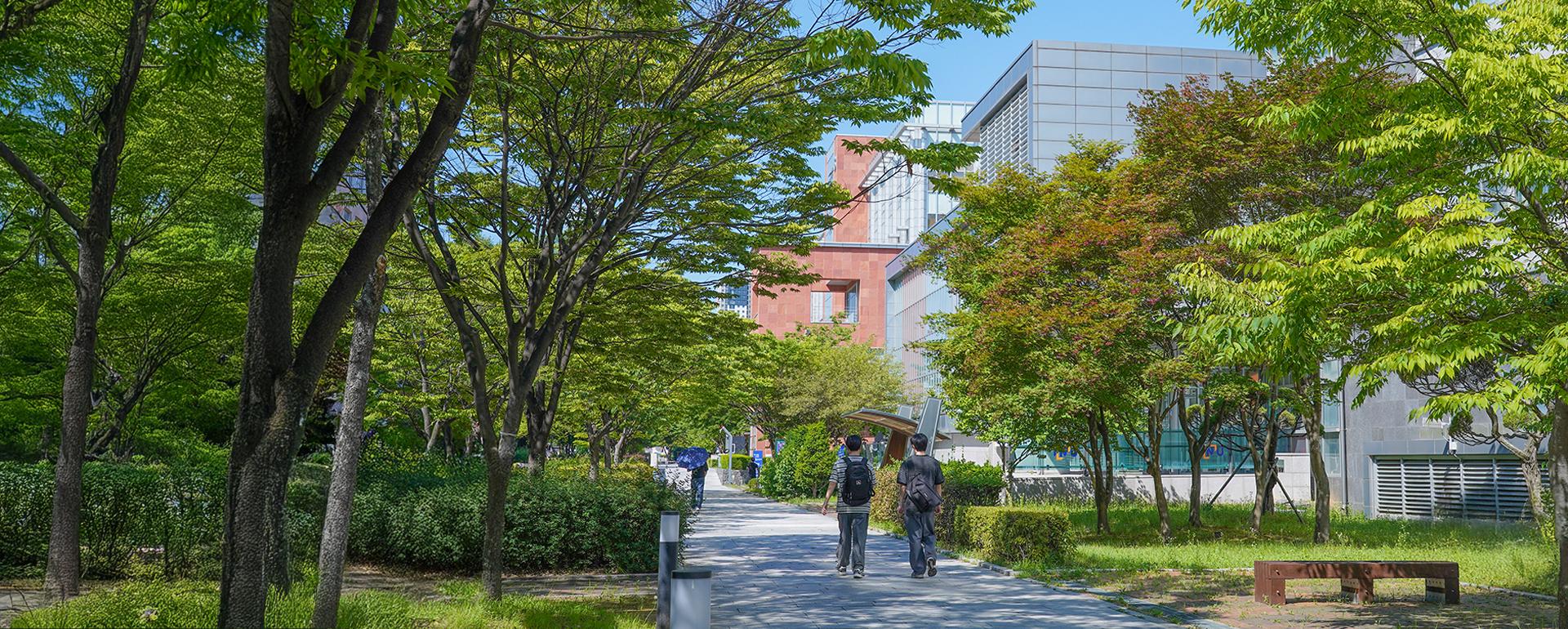 Campus in July